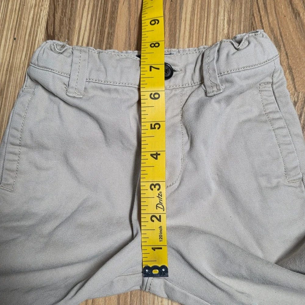 OshKosh B'gosh Chino Pants‎ Boy's Size 24 Months Beige Elastic Waist